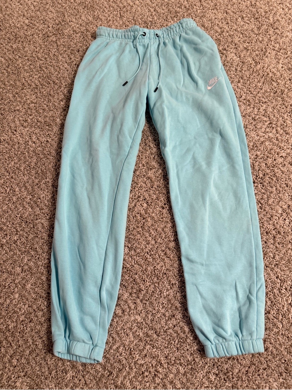 Nike Light Blue Women's Fleece Jogger Pants